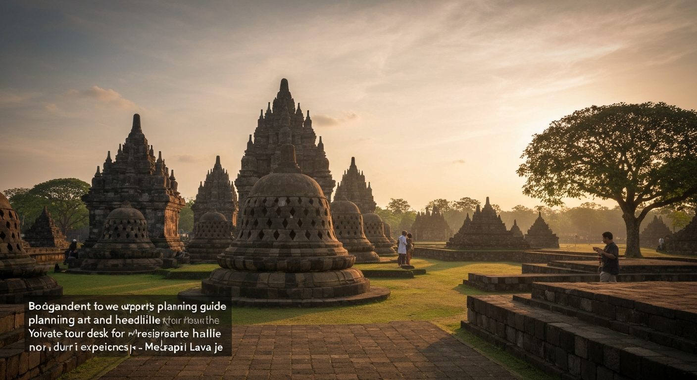 Borobudur Prambanan Tour | One-Day Borobudur, Prambanan & Merapi Combo