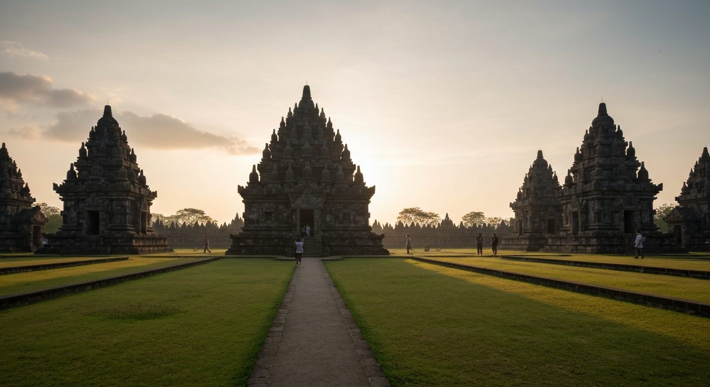 Yogyakarta 2-Day Temple Tour Itinerary (Prambanan, Borobudur, Merapi)